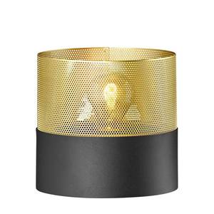 HELL Stolová lampa Mesh E27, výška 18 cm, čierna/zlatá vyobraziť