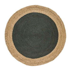 Sivo-prírodnej farbe okrúhly koberec ø 90 cm Mahon – Universal vyobraziť