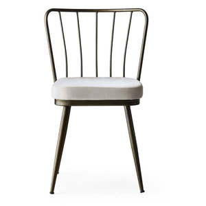 Sivé kovové jedálenské stoličky v súprave 2 ks Yildiz – Kalune Design vyobraziť