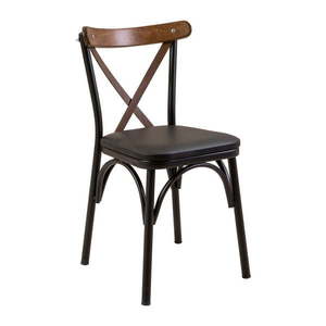 Čierna jedálenská stolička Oliver Sandalyer – Kalune Design vyobraziť