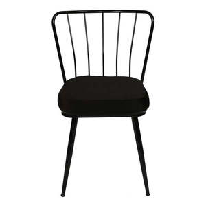 Čierne kovové jedálenské stoličky v súprave 2 ks Yildiz – Kalune Design vyobraziť