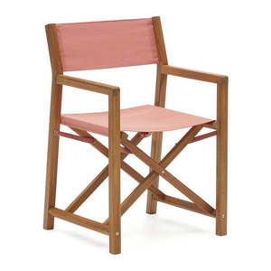 Svetločervené/v prírodnej farbe drevené záhradné stoličky v súprave 2 ks Thianna – Kave Home vyobraziť