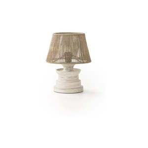 Biela/v prírodnej farbe stolová lampa (výška 30 cm) - Geese vyobraziť