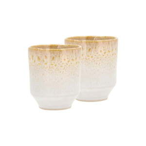 Krémové hrnčeky na espresso z kameniny v súprave 2 ks 80 ml Styles – Villa Collection vyobraziť