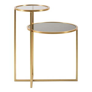 Okrúhly konferenčný stolík v zlatej farbe 40x50 cm - Mauro Ferretti vyobraziť