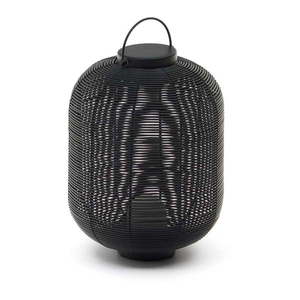 Čierna LED stmievateľná stolová lampa (výška 37 cm) Saranella – Kave Home vyobraziť