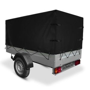 Prepravná plachta na vozík 500 g/m2 čierna vyobraziť