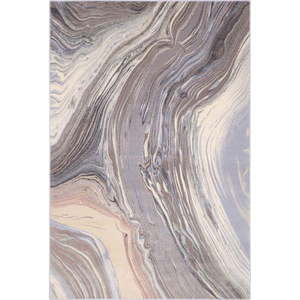 Sivý vlnený koberec 200x300 cm Agate – Agnella vyobraziť