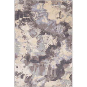 Krémovo-sivý vlnený koberec 133x180 cm Taya – Agnella vyobraziť