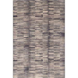 Sivý vlnený koberec 160x240 cm Grids – Agnella vyobraziť