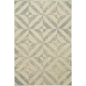 Béžový vlnený koberec 133x180 cm Tile - Agnella vyobraziť