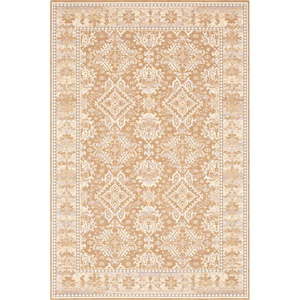 Svetlohnedý vlnený koberec 133x180 cm Carol – Agnella vyobraziť