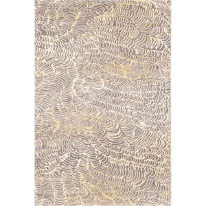 Béžový vlnený koberec 200x300 cm Koi – Agnella vyobraziť