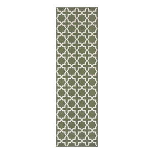 Zelený koberec behúň 250x80 cm Glam - Hanse Home vyobraziť