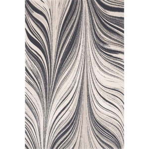 Krémovo-sivý vlnený koberec 160x240 cm Zebre – Agnella vyobraziť