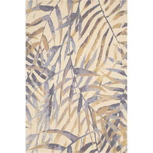 Béžový vlnený koberec 133x180 cm Florid – Agnella vyobraziť