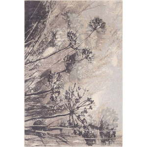 Krémovo-sivý vlnený koberec 133x180 cm Lissey – Agnella vyobraziť