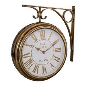 Nástenné hodiny v zlatej farbe Antic Line Classique, ø 36, 5 cm vyobraziť