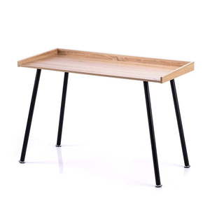 Pracovný stôl s doskou v dubovom dekore 52x115 cm Missa – Homede vyobraziť