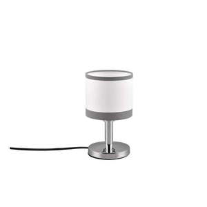 Sivá stolová lampa (výška 22 cm) Davos – Trio vyobraziť