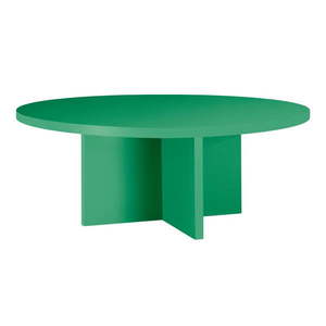 Zelený okrúhly konferenčný stolík ø 80 cm Pausa – Really Nice Things vyobraziť