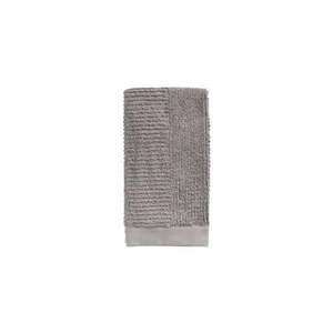 Sivohnedý bavlnený uterák Zone Classic, 50 × 100 cm vyobraziť