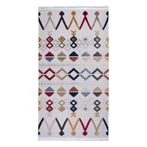 Béžový koberec s prímesou bavlny Vitaus Milas, 160 x 230 cm vyobraziť