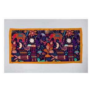Dámska šatka Madre Selva Electric Animals, 70 × 50 cm vyobraziť