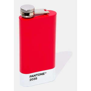 Červená nerezová ploskačka 150 ml Red 2035 – Pantone vyobraziť