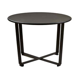 Čierny kovový okrúhly konferenčný stolík ø 62 cm Wismar – Villa Collection vyobraziť