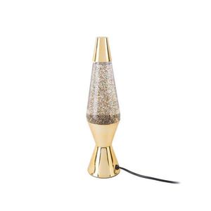 Stolová lampa v zlatej farbe s glitrami Leitmotiv Glitter, výška 37 cm vyobraziť