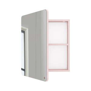 Ružová závesná/so zrkadlom kúpeľňová skrinka 50x58 cm Color Bath – Tom Tailor vyobraziť