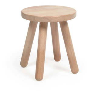Detská stolička z kaučukového dreva Kave Home Dilcia, ø 24 cm vyobraziť