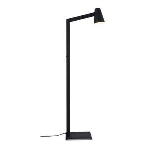 Čierna stojacia lampa s kovovým tienidlom (výška 143 cm) Biarritz – it's about RoMi vyobraziť