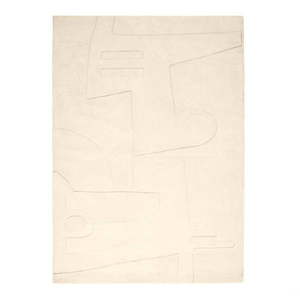 Krémovobiely koberec 160x230 cm Enriqueta - Kave Home vyobraziť