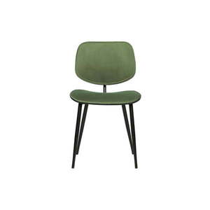 Zelená zamatová jedálenská stolička Jackie – WOOOD vyobraziť
