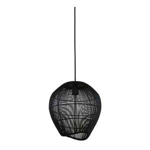 Čierne stropné svietidlo ø 28 cm Yumi - Light & Living vyobraziť