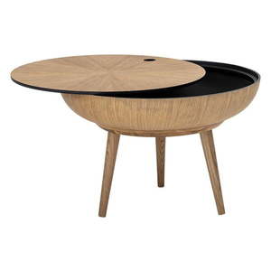 Konferenčný stolík s úložným priestorom a s detailmi z dubového dreva Bloomingville vyobraziť