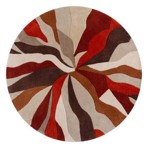 Červený okrúhly koberec ø 133 cm Zest Infinite - Flair Rugs vyobraziť