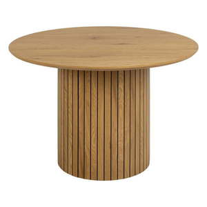 Okrúhly jedálenský stôl s doskou v dubovom dekore ø 120 cm Yale - Actona vyobraziť