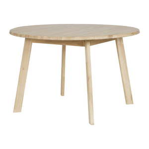 Jedálenský stôl z dubového dreva WOOOD Disc, Ø 120 cm vyobraziť