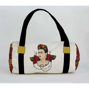Malá cestovná taška Madre Selva Frida Roses vyobraziť