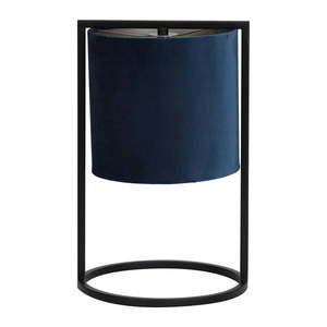Čierno-tmavomodrá stolová lampa (výška 35 cm) Santos - Light & Living vyobraziť