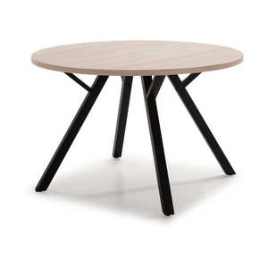 Okrúhly jedálenský stôl v dekore duba ø 120 cm Beni - Marckeric vyobraziť