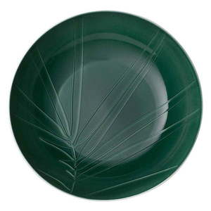 Bielo-zelená porcelánová servírovacia miska Villeroy & Boch Leaf, ⌀ 26 cm vyobraziť