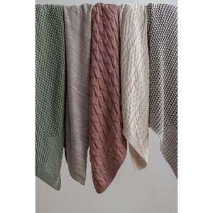 Bavlnená pletená deka 130x170 cm Twisted - PT LIVING vyobraziť