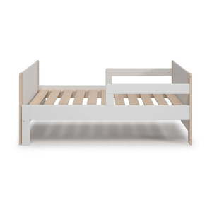 Rastúca detská posteľ v bielo-prírodnej farbe 90x140/190 cm Willi – Marckeric vyobraziť