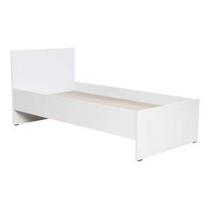 Biela jednolôžková posteľ 90x190 cm KRY – Kalune Design vyobraziť