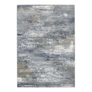 Sivo-modrý koberec Elle Decoration Arty Trappes, 120 × 170 cm vyobraziť