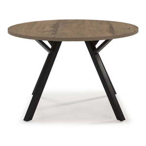 Okrúhly jedálenský stôl v dekore orecha ø 120 cm Beni - Marckeric vyobraziť